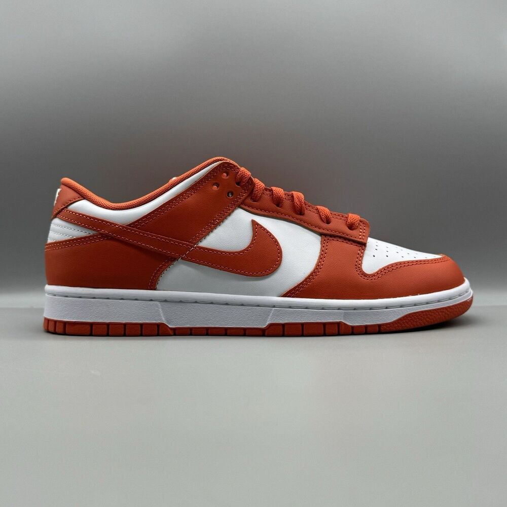 Nike Dunk Low Retro Cosmic Clay Sz 11 Orange White Syracuse Sneakers DV0833-114